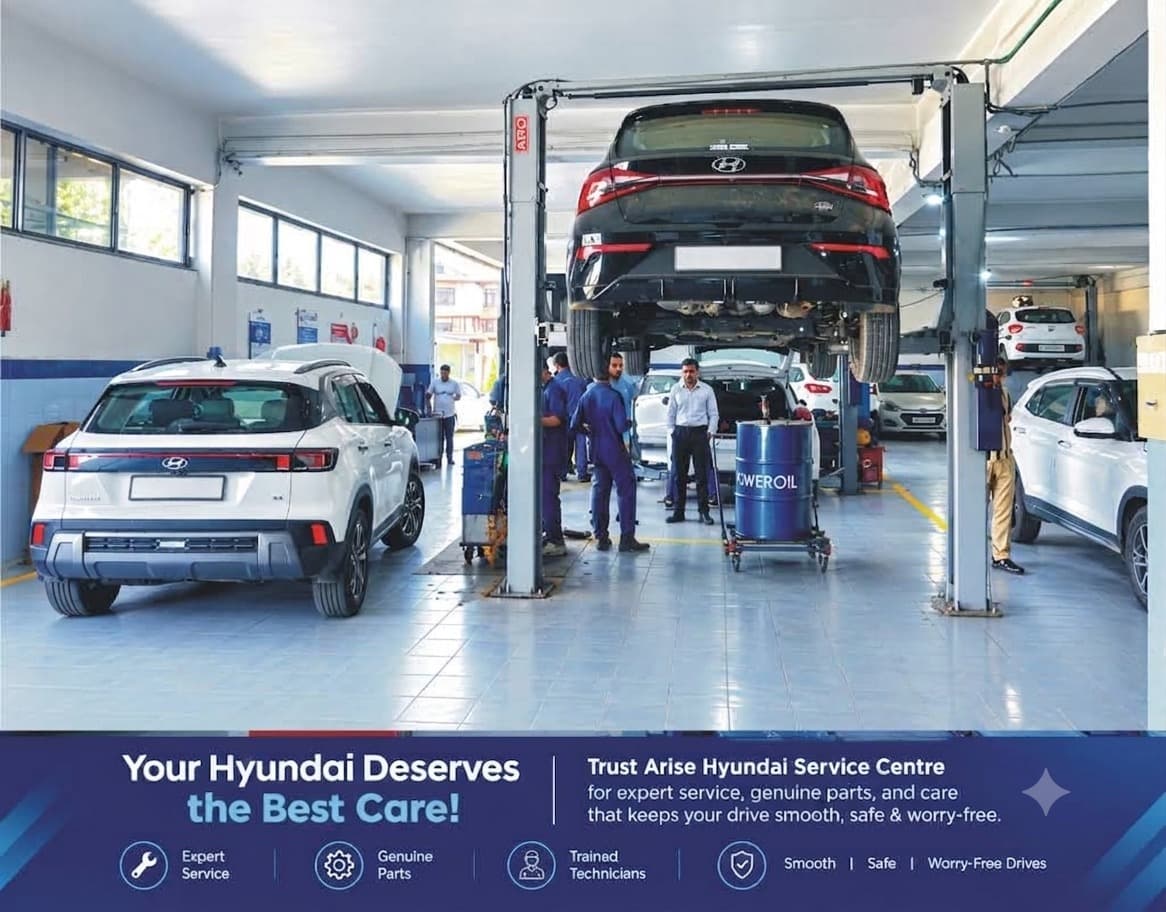 Arise Hyundai Service Centre — expert service, genuine parts and trained technicians